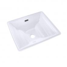 Toto LT626G#01 - Aimes® Rectangular Undermount Bathroom Sink with CeFiONtect™, Cotton White