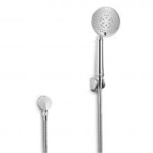 Toto TS300F55#CP - Traditional Collection Series A Five Spray Modes 4.5 inch 2.5 GPM Handshower, Polished Chrome
