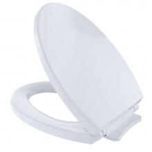Toto SS114#01 - Toto® Softclose® Non Slamming, Slow Close Elongated Toilet Seat And Lid, Cotton White