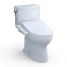Toto MW4543074CUFG#01 - WASHLET+® Drake® II 1G® Two-Piece Elongated 1.0 GPF Toilet and WASHLET+® C2 Bi