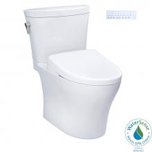 Toto MW4484726CEMFGN#01 - WASHLET®+ Aquia IV® Arc Two-Piece Elongated Dual Flush 1.28 and 0.9 GPF Toilet with S7 C
