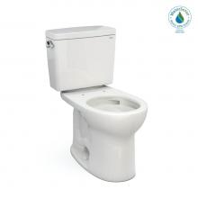 Toto CST775CEFG#11 - Drake® Two-Piece Round 1.28 GPF Universal Height TORNADO FLUSH® Toilet with CEFIONTECT&#