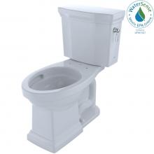 Toto CST404CEFRG#01 - Promenade® II Two-Piece Elongated 1.28 GPF Universal Height Toilet with CEFIONTECT and Right-
