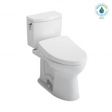 Toto MW4543046CUFG#01 - WASHLET+® Drake® II 1G® Two-Piece Elongated 1.0 GPF Toilet and WASHLET+® S500e