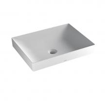 Toto LT475MT#CMW - Kiwami® Rectangular 20'' Vessel Bathroom Sink with CEFIONTECT®, CLEAN MATTE