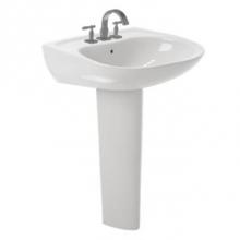Toto LPT242#51 - Prominence® Oval Basin Pedestal Bathroom Sink for Single Hole Faucets, Ebony