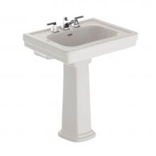 Toto LPT530.8N#11 - Promenade® 27-1/2'' x 22-1/4'' Rectangular Pedestal Bathroom Sink for 8 i