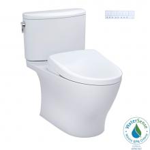 Toto MW4424726CUFGA#01 - WASHLET®+ Nexus® 1G® Two-Piece Elongated 1.0 GPF Toilet with Auto Flush S7 Contempo
