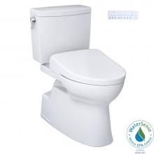 Toto MW4744736CUFG#01 - WASHLET®+ Vespin® II 1G® Two-Piece Elongated 1.0 GPF Toilet and WASHLET®+ S7A