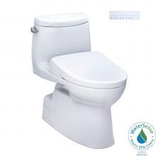 Toto MW6144726CEFGA#01 - WASHLET®+ Carlyle® II One-Piece Elongated 1.28 GPF Toilet with Auto Flush WASHLET®+
