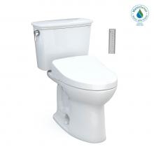 Toto MW7863046CEGA#01 - Drake® Transitional WASHLET®+ Two-Piece Elongated 1.28 GPF TORNADO FLUSH® Toilet wi