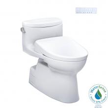Toto MW6444726CEFG#01 - WASHLET®+ Carolina® II One-Piece Elongated 1.28 GPF Toilet and WASHLET®+ S7 Contemp