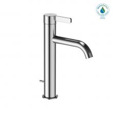 Toto TLG11303U#CP - GF 1.2 GPM Single Handle Semi-Vessel Bathroom Sink Faucet with COMFORT GLIDE Technology, Polished