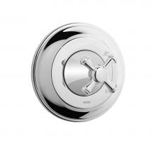 Toto TS220P#CP - Vivian™ Cross Handle Pressure Balance Trim, Polished Chrome