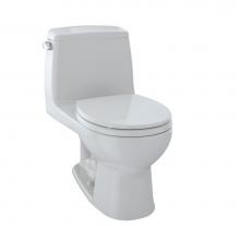 Toto MS853113S#11 - UltraMax® One-Piece Round Bowl 1.6 GPF Toilet, Colonial White