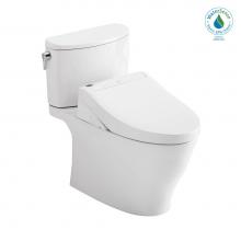 Toto MW4423084CEFG#01 - WASHLET®+ Nexus® Two-Piece Elongated 1.28 GPF Toilet with C5 Bidet Seat, Cotton White