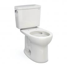 Toto CST775CSFG#11 - Drake® Two-Piece Round 1.6 GPF Universal Height TORNADO FLUSH® Toilet with CEFIONTECT&#x