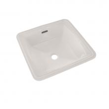 Toto LT491G#11 - Connelly™ Square Undermount Bathroom Sink with CEFIONTECT, Colonial White