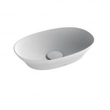 Toto LT473MT#CMW - Kiwami® Oval 16 Inch Vessel Bathroom Sink with CEFIONTECT®, CLEAN MATTE
