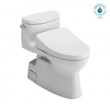 Toto MW6443046CEFG#01 - WASHLET+® Carolina® II One-Piece Elongated 1.28 GPF Toilet and WASHLET+® S500e Cont