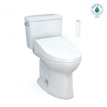Toto MW7763084CEG#01 - Drake® WASHLET®+ Two-Piece Elongated 1.28 GPF TORNADO FLUSH® Toilet with C5 Bidet S