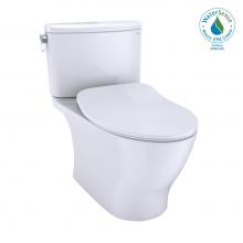 Toto MS442234CEFG#01 - Nexus® Two-Piece Elongated 1.28 GPF Universal Height Toilet with CEFIONTECT and SS234 SoftClo