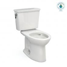 Toto CST786CEFG#11 - Drake® Transitional Two-Piece Elongated 1.28 GPF Universal Height TORNADO FLUSH® Toilet