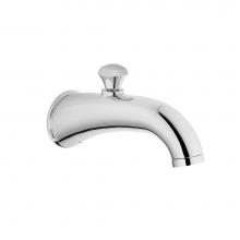 Toto TS210EV#CP - Silas™ Wall Tub Spout with Diverter, Polished Chrome