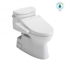 Toto MW6443074CEFG#01 - WASHLET+® Carolina® II One-Piece Elongated 1.28 GPF Toilet and WASHLET+® C2 Bidet S