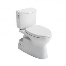 Toto MS474124CUFG#11 - Vespin® II 1G Two-Piece Elongated 1.0 GPF Universal Height Toilet with CEFIONTECT and SS124 S