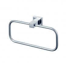 Toto YTT408U#CP - L Series Square Towel Ring, Polished Chrome