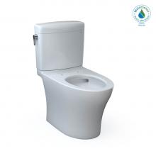 Toto CST436CUMFG#01 - Aquia® IV 1G® Cube Two-Piece Elongated Dual Flush .0 and 0.8 GPF Universal Height Toilet