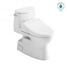 Toto MW6143084CEFG#01 - WASHLET+® Carlyle® II One-Piece Elongated 1.28 GPF Toilet and WASHLET+® C5 Bidet Se