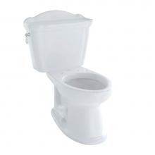 Toto CST754SFN#01 - Whitney® Two-Piece Elongated 1.6 GPF Universal Height Toilet, Cotton White