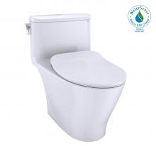 Toto MS642234CEFG#01 - Nexus® One-Piece Elongated 1.28 GPF Universal Height Toilet with CEFIONTECT and SS234 SoftClo
