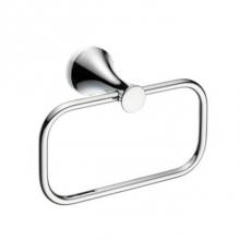 Toto YR794#PN - Transitional B Towel Ring-Po. Fitting Res Accessories Towel