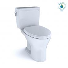 Toto MS746124CUMFG.10#01 - Drake® 1G® Two Pc. Elong. Dual Flush 1.0-0.8 GPF Unv. Height DYNAMAX TORNADO FLUSH®