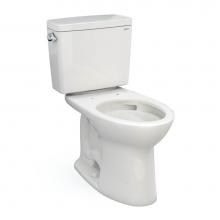 Toto CST776CSFG#11 - Drake®  Two-Piece Elongated 1.6 GPF Universal Height TORNADO FLUSH® Toilet with CEFIONTE