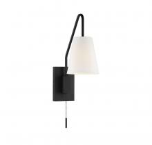 Savoy House Canada 9-0900CP-1-89 - Owen 1-Light Adjustable Wall Sconce in Matte Black