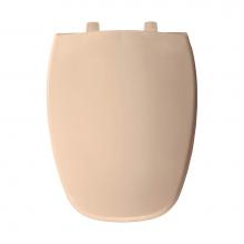 Bemis 1240205 036 - Elongated Plastic Toilet Seat in Natural fits Eljer Emblem with Top-Tite Hinge
