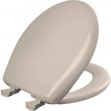Bemis 200SLOWT 443 - Round Plastic Toilet Seat with WhisperClose with EasyClean & Change Hinge and STA-TITE in Blus