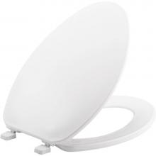 Bemis 7B170TK 000 - Elongated Plastic Toilet Seat - White