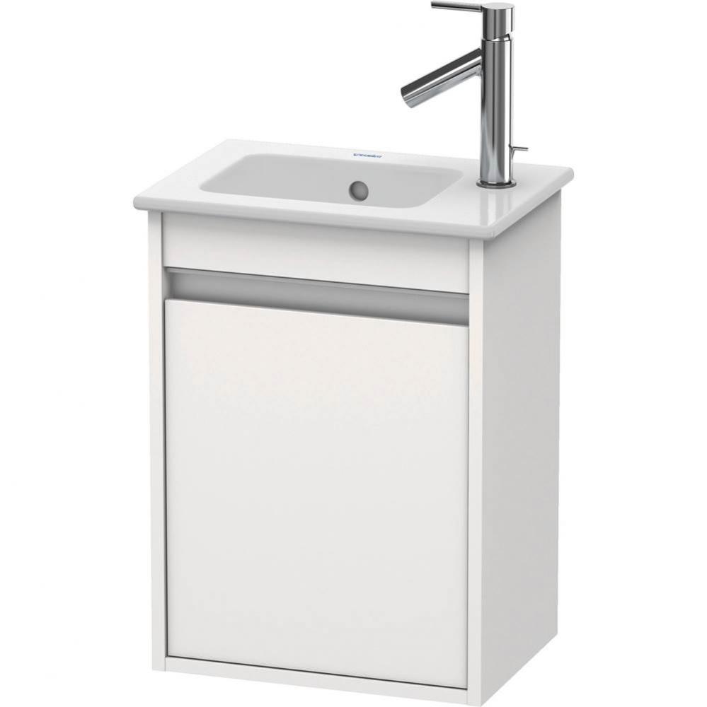 Ketho One Door Wall-Mount Vanity Unit White