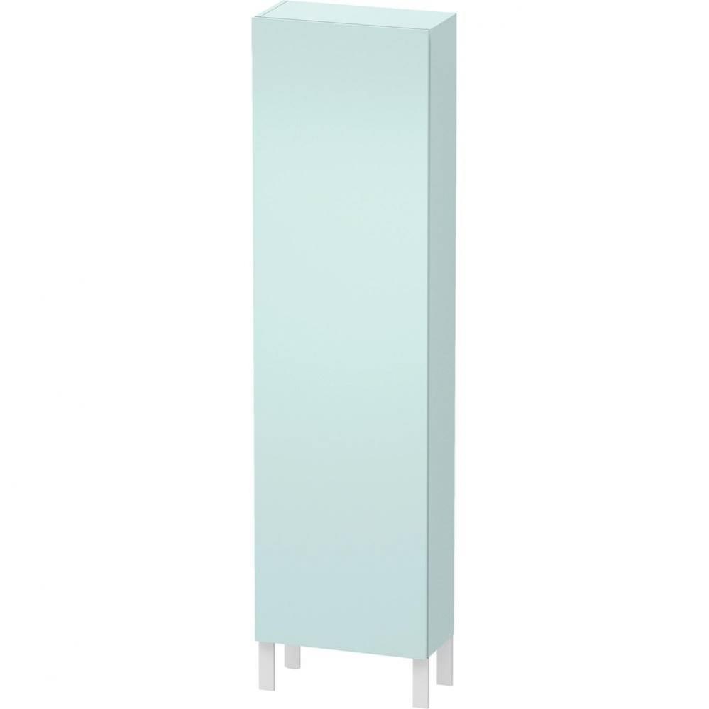 Duravit L-Cube Tall Cabinet  Light Blue Matte
