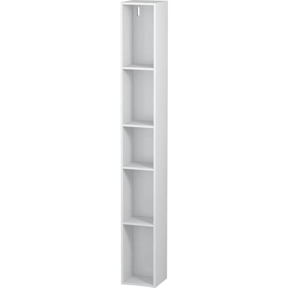 L-Cube Wall Shelf with Five Compartments White