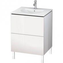 Duravit LC660501212 - Duravit L-Cube Floor Standing Vanity Unit  Brushed Oak
