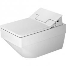 Duravit 25255900921 - Duravit Vero Air Wall-Mounted Toilet Bowl for Shower-Toilet Seat White with WonderGliss