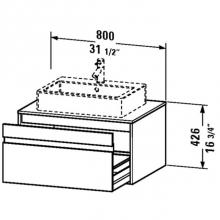 Duravit KT669401414 - KT vanity unit 21 5/8''x31 1/2'' -