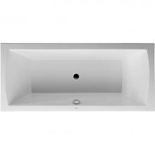 Duravit 700028000000090 - Duravit Daro Drop-In Bathtub White