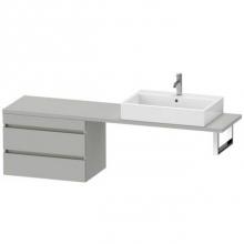 Duravit DS534805218 - Duravit DuraStyle Low Cabinet for Console  European Oak